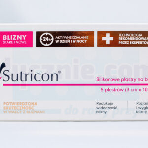 Cerotto per cicatrici in silicone Sutricon 3* 10cm 1pc